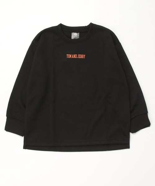 Tom＆Jerry（トムアンドジェリー）の「【 TOM&JERRY / トムとジェリー 】 ビッグシルエット バックプリント クルーネック スウェット トレーナー キッズ（スウェット・キッズ・チャコール/グレー系1/グレー系/カーキ/ブラック系/ベージュ/ネイビー系/ライトグレー・120/110/150/140/160/130）」の9枚目の写真