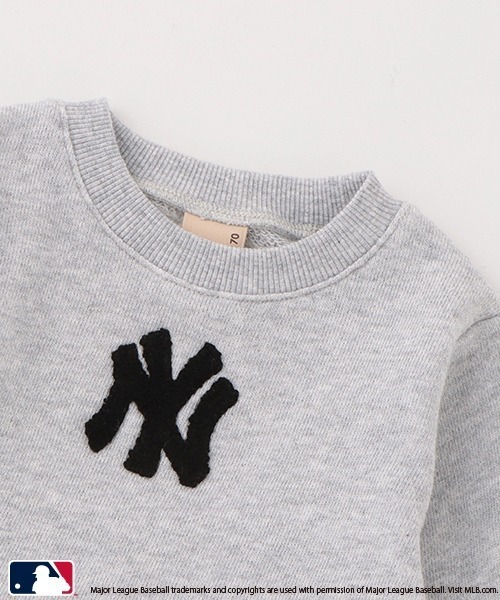 petit main（プティマイン）の「【MLB】スウェットセットアップ（アンサンブル・キッズ・ホワイト系その他/アイボリー/ネイビー・80ｃｍ/70cm）」の14枚目の写真