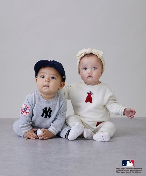 petit main（プティマイン）の「【MLB】スウェットセットアップ（アンサンブル・キッズ・ホワイト系その他/アイボリー/ネイビー・80ｃｍ/70cm）」の22枚目の写真