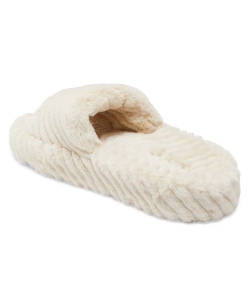 ROXY(ロキシー)の「SLIPPY COZY/ロキシーモコモコエコファースライドサンダル(サンダル・レディース・ホワイト/グリーン・23cm/24cm/25cm)」の11枚目の写真