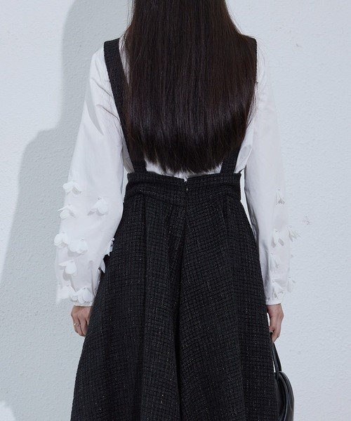 MAISON DE THERESE(メゾン ド テレーズ)の「サスペンダー付ジャンパースカート(スカート・レディース・ブラック・FREE)」の9枚目の写真