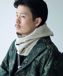 fennica | cableami / RECYCLE WOOL HOOD フード(ニットキャップ/ビーニー)