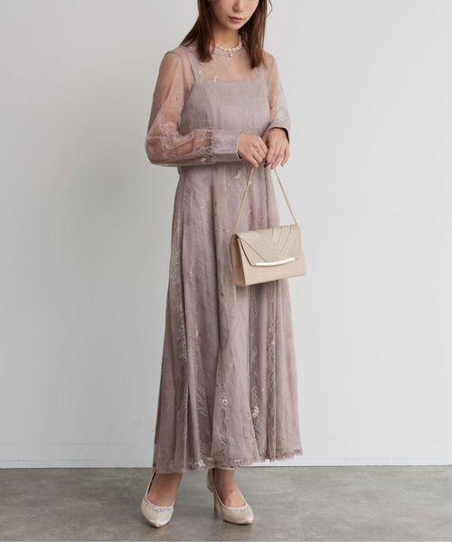 Thevon(ゼボン)の「【オケージョン】ラメフラップクラッチバッグ(ハンドバッグ・レディース・ベージュ/ブラック/グレー・FREE)」の9枚目の写真