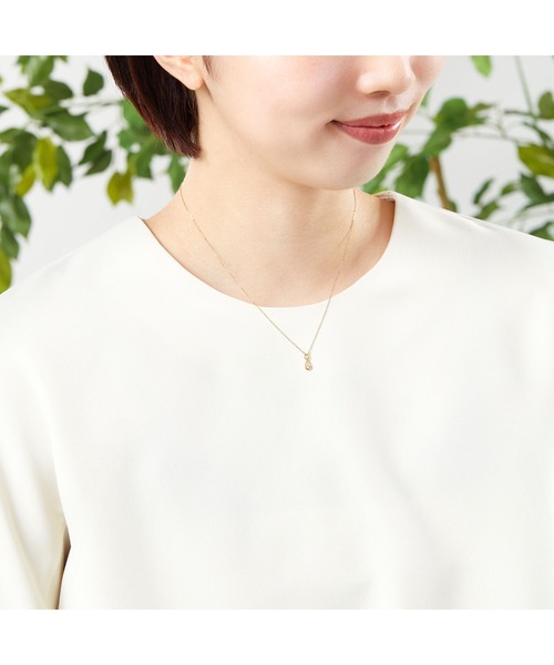 K18YG ダイヤモンド ネックレス（ネックレス）｜va vendome aoyama（ヴイエーヴァンドームアオヤマ）