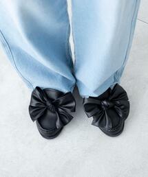 WEGO/リボンローファー