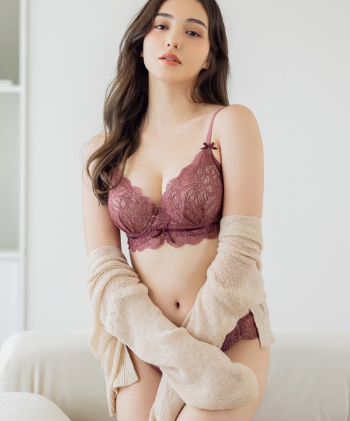 tu-hacci(ツーハッチ)の「ダリアレースショーツ 【ショーツ単品】(ショーツ・レディース・モカ/ブラック/ピンク/プラム/アイボリー/イエロー/グレイッシュブルー・X-LARGE/LARGE/MEDIUM/M/L/XL)」の13枚目の写真