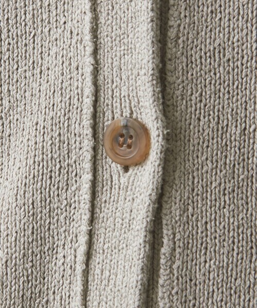 steven alan ブラウン Vネック カーディガン Steven Alan（スティーブンアラン）の「＜Steven Alan＞COTTON V