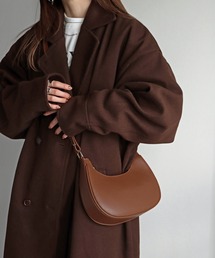 COURO（コウロ）の「ハーフムーンホーボーバッグ（ハンドバッグ）」