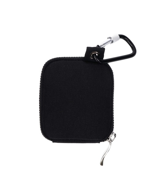 X-girl（エックスガール）の「OVAL LOGO MULTI CASE（ポーチ・レディース・ピンク/ブラック・ONE SIZE）」の3枚目の写真