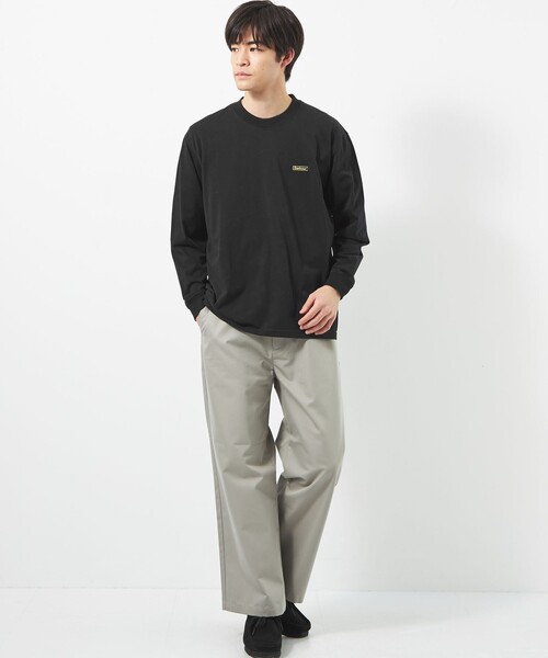 Barbour（バブアー）の「【別注】＜Barbour＞GLR ピンズ EMB 長袖 T 
