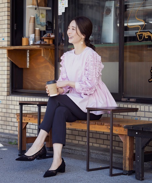 Sono（ソーノ）の「【SONO/ソーノ】ｵｰﾊﾞｰｻﾆｰ ﾁｭﾆｯｸﾌﾞﾗｳｽ（シャツ 