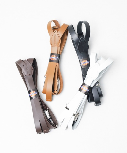 【セール】【Dickies】Leather Suspender（サスペンダー）｜Dickies（ディッキーズ）