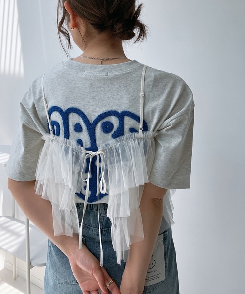 AS KNOW AS plus(アズノゥアズプラス)の「◎アソートビスチェキャミソール(キャミソール・レディース・ブラック/シルバー/アイボリー/ブラック系/シルバー系/アイボリー系1/グレー系1/アイボリー系2/シルバー系3/アイボリー系3・FREE)」の12枚目の写真