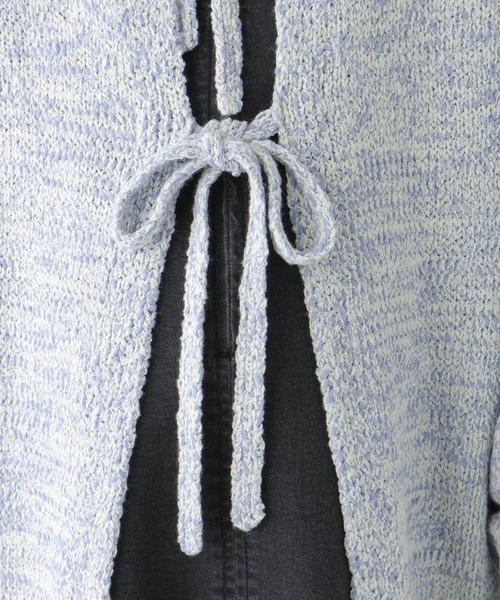 LEPSIM（レプシィム）の「【産前・産後対応】マタニティ／2WAY MIXプルオーバー　992060（マタニティウェア/グッズ・レディース・ライトグリーン/アイボリー/ブルー・FREE）」の6枚目の写真