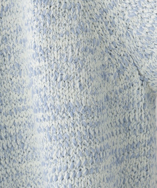 LEPSIM（レプシィム）の「【産前・産後対応】マタニティ／2WAY MIXプルオーバー　992060（マタニティウェア/グッズ・レディース・ライトグリーン/アイボリー/ブルー・FREE）」の22枚目の写真