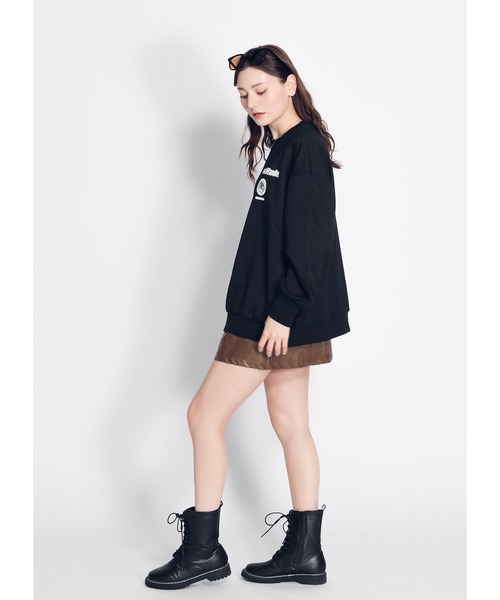 Adoon plain（アドーンプレーン）の「アソートプリントスウェット（スウェット・レディース・ブラック/サックスブルー/その他・FREE）」の4枚目の写真