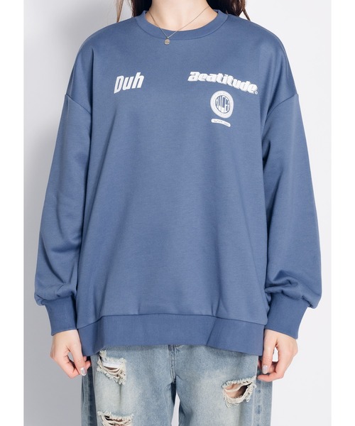 Adoon plain（アドーンプレーン）の「アソートプリントスウェット（スウェット・レディース・ブラック/サックスブルー/その他・FREE）」の18枚目の写真