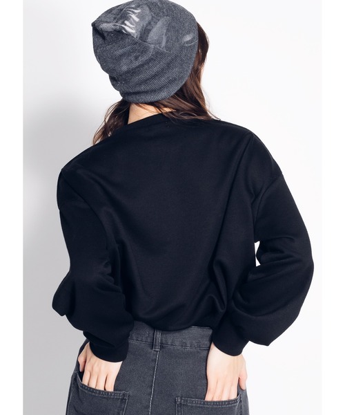 Adoon plain（アドーンプレーン）の「アソートプリントスウェット（スウェット・レディース・ブラック/サックスブルー/その他・FREE）」の11枚目の写真