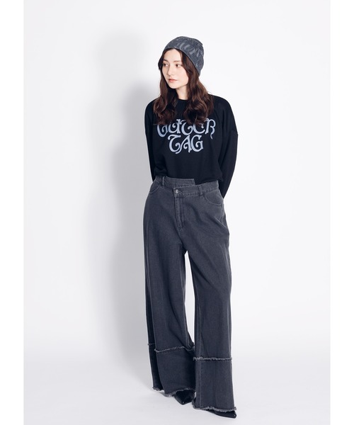 Adoon plain（アドーンプレーン）の「アソートプリントスウェット（スウェット・レディース・ブラック/サックスブルー/その他・FREE）」の10枚目の写真