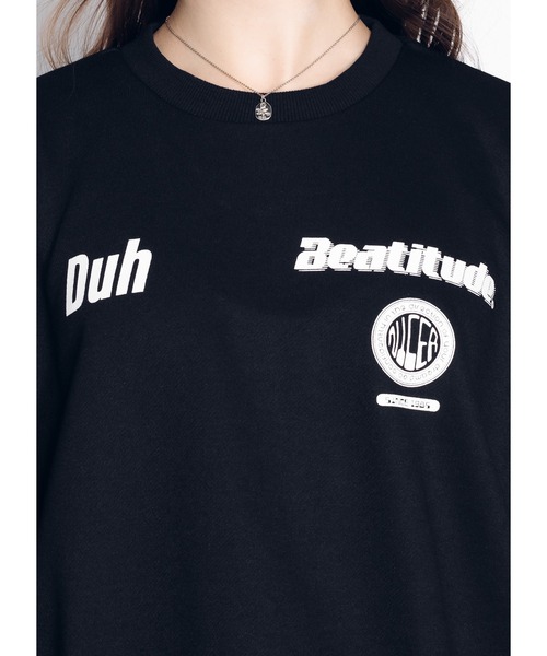 Adoon plain（アドーンプレーン）の「アソートプリントスウェット（スウェット・レディース・ブラック/サックスブルー/その他・FREE）」の16枚目の写真