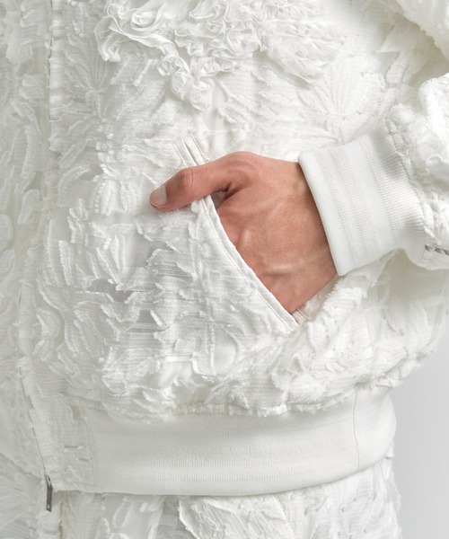 TAAKK（ターク）の「【TAAKK/ターク】JACQUARD BLOUSON/ジャガードブルゾン（ブルゾン・メンズ・ホワイト/ブラック・3/2）」の22枚目の写真