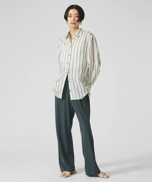 qualite（カリテ）の「ドロストチュニックシャツ（シャツ/ブラウス・レディース・アイボリー・フリー）」の16枚目の写真