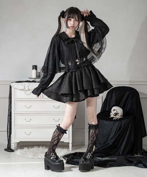 Pal elfy（パルエルフィー）の「ジャガードフレアスカート（スカート