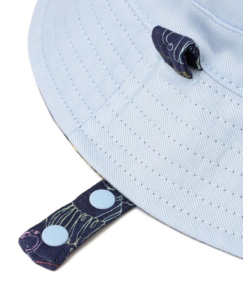 SHIPS（シップス）の「SHIPS KIDS:〈UVカット〉リバティ リバーシブル バケット ハット（ハット・キッズ・ネイビー・XX-SMALL/X-SMALL/SMALL）」の6枚目の写真