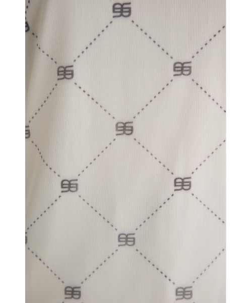 rienda（リエンダ）の「【WEB限定】シアーチュールトップス 春服（Tシャツ/カットソー・レディース・アイボリー/ブラック・FREE）」の18枚目の写真