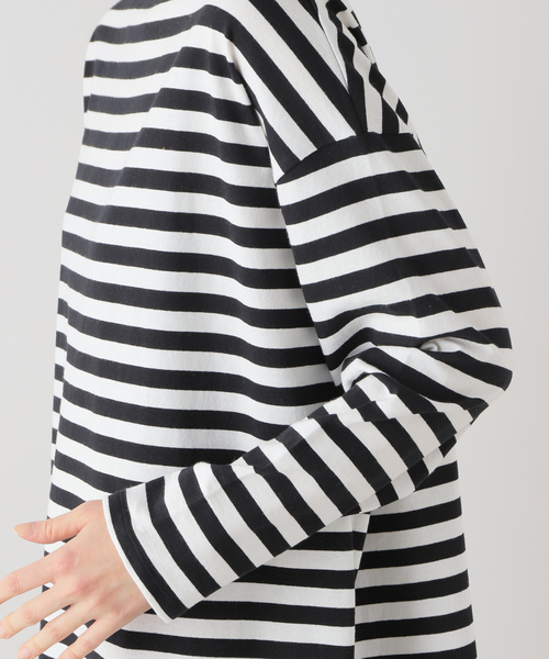 ボーダー ボートネックプルオーバー（Tシャツ/カットソー）｜JOURNAL