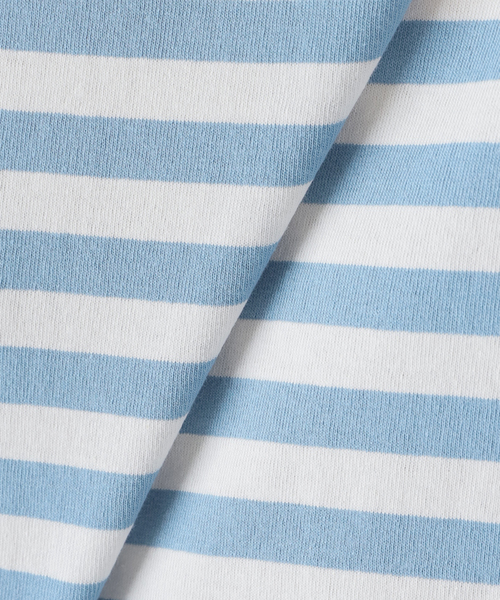 JOURNAL STANDARD LUXE(ジャーナルスタンダード ラックス)の「ボーダー ボートネックプルオーバー(Tシャツ/カットソー・レディース・ブラック/サックスブルー/ベージュ/マスタード・FREE)」の14枚目の写真