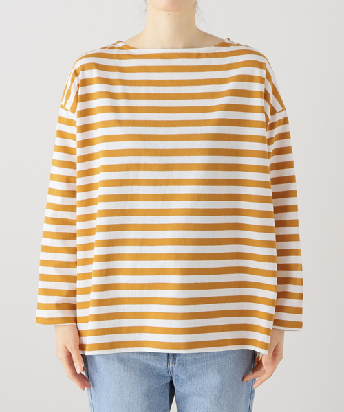ボーダー ボートネックプルオーバー（Tシャツ/カットソー）｜JOURNAL