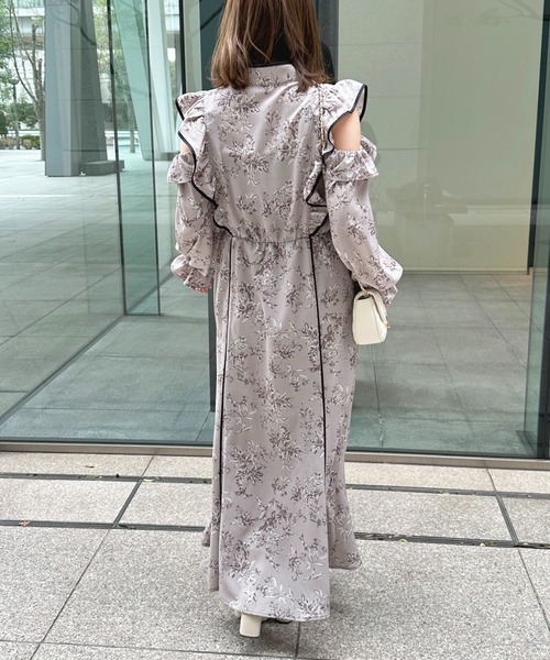 apres jour(アプレジュール)の「チャイナボタンアソートワンピース【ZOZOTOWN限定アイテム】(ワンピース・レディース・レッド系その他/ピンクベージュ/ブラック系その他・フリー/X-LARGE)」の19枚目の写真