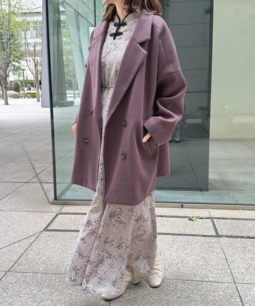 apres jour(アプレジュール)の「チャイナボタンアソートワンピース【ZOZOTOWN限定アイテム】(ワンピース・レディース・レッド系その他/ピンクベージュ/ブラック系その他・フリー/X-LARGE)」の21枚目の写真