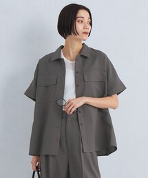 green label relaxing（グリーンレーベルリラクシング）の「【WEB限定】リネンライク ドルマン スリーブ シャツ -ウォッシャブル・接触冷感・UVカット-（シャツ/ブラウス）」