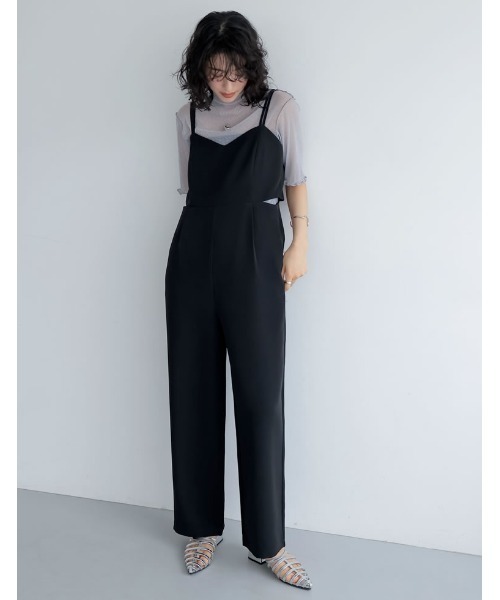 ローリングストーンズ　美品　稀少つなぎ　オールインワン　Lサイズ ✨美品✨ローリングストーンズ つなぎ オールインワン ブラック