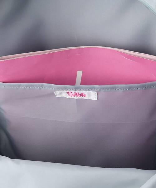 PINK-latte（ピンクラテ）の「◆【容量約24l】切り替えフラップポリリュック（バックパック/リュック・キッズ・ブラック/ライトブルー・00）」の8枚目の写真