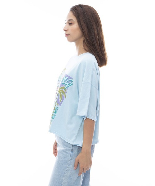 売れ筋商品|||ビラボン Tシャツ レディース トップス BEACHBUMS - Print T-shirt - pink Beachbum Beach Bum Shirt Palm Tree Summer T Shirt Beach Tee
