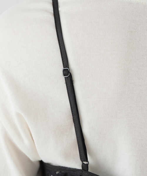 Spick & Span(スピックアンドスパン)の「【TICCA / ティッカ】 フラワーレースキャミソール(シャツ/ブラウス・レディース・ブラック・FREE)」の20枚目の写真