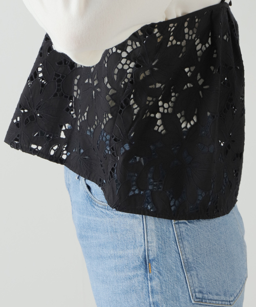 Spick & Span(スピックアンドスパン)の「【TICCA / ティッカ】 フラワーレースキャミソール(シャツ/ブラウス・レディース・ブラック・FREE)」の22枚目の写真