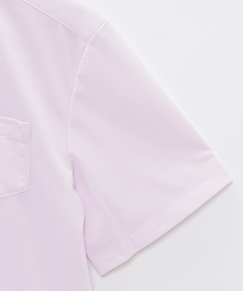 pom ponette junior（ポンポネットジュニア）の「【UVカット・吸水速乾】半袖カットシャツ（シャツ/ブラウス・キッズ・サックスブルー/ホワイト/ライトピンク・L/M/LL/S）」の8枚目の写真
