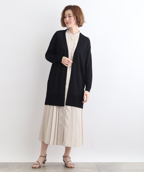 カーディガン 「接触冷感/UVカット/洗える」ハンディカーディガン ロング丈 レディース 楽天市場】【新色追加・UVケア・接触冷感】ロングトッパー