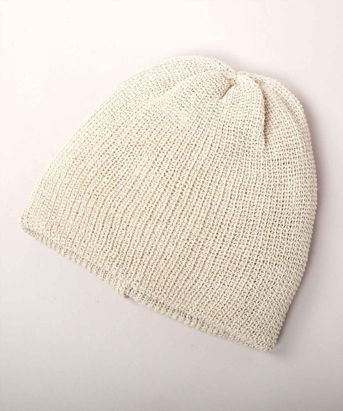 CA4LA(カシラ)の「SORBET LONG 3(ニットキャップ/ビーニー・メンズ・ライトベージュ/グレー/ブラック・ONESIZE)」の3枚目の写真