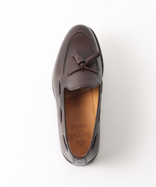 Berwick1707(バーウィック)の「Berwick1707 (バーウィック1707) 4340 Tassel Loafer 4340/BCDA/SIDA(ローファー・メンズ・ブラウン/ブラック/ブラウン系その他/チャコールグレー・5/5.5/6/7/6.5/7.5/XX-SMALL)」の9枚目の写真