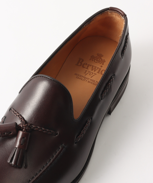 Berwick1707(バーウィック)の「Berwick1707 (バーウィック1707) 4340 Tassel Loafer 4340/BCDA/SIDA(ローファー・メンズ・ブラウン/ブラック/ブラウン系その他/チャコールグレー・5/5.5/6/7/6.5/7.5/XX-SMALL)」の12枚目の写真