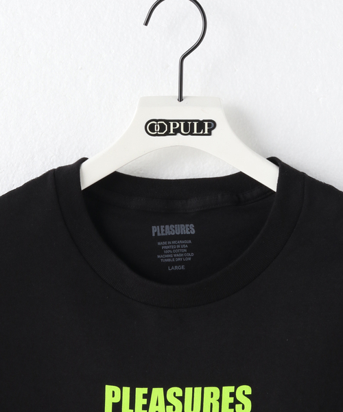 PLEASURES(プレジャー)の「【PLEASURES / プレジャー】GIFT T-SHIRT(Tシャツ/カットソー・メンズ・ホワイト/ブラック・LARGE/MEDIUM)」の4枚目の写真