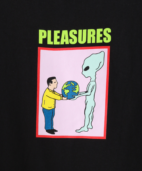 PLEASURES(プレジャー)の「【PLEASURES / プレジャー】GIFT T-SHIRT(Tシャツ/カットソー・メンズ・ホワイト/ブラック・LARGE/MEDIUM)」の8枚目の写真