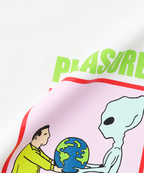 PLEASURES(プレジャー)の「【PLEASURES / プレジャー】GIFT T-SHIRT(Tシャツ/カットソー・メンズ・ホワイト/ブラック・LARGE/MEDIUM)」の13枚目の写真