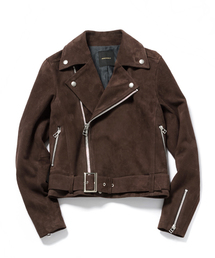 AMERICAN RAG CIE | AMERICAN RAG CIEゴートスウェードライダースジャケット/213-AMR-asi-L152-JK068(ライダースジャケット)