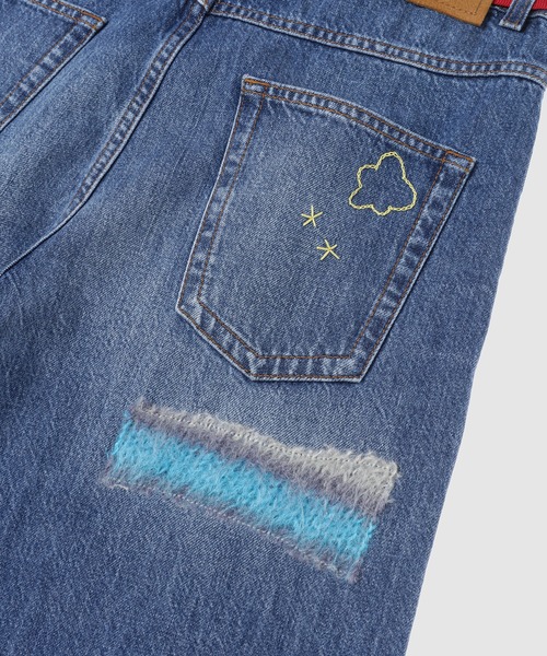 MARNI（マルニ）の「MOHAIR PATCH / コットンデニムパンツ（デニム
